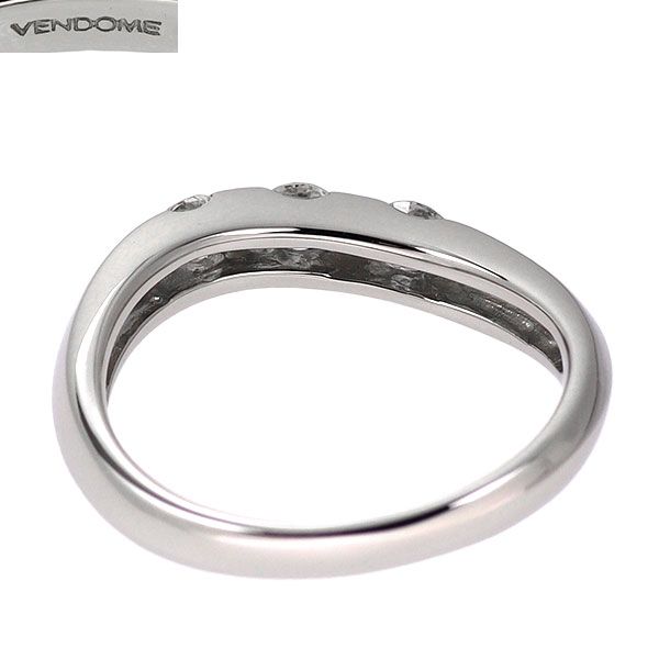 美品VENDOMEAOYAMA ダイヤモンドリングpt950 ダイヤ0.16 Vendome Aoyama】ヴァンドーム青山『PT950 ダイヤモンド0.28ct リング