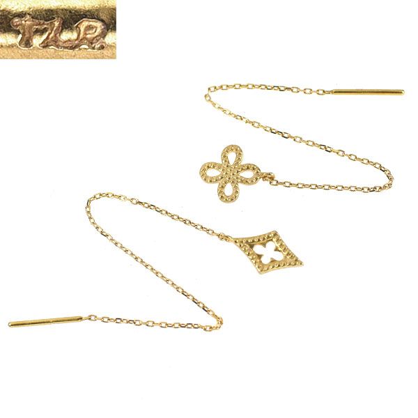 ローリーロドキン K18YG ピアス インフィニティ アメリカン