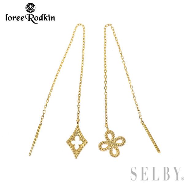 【定価16万】ローリーロドキン　アメリカンインフィニティ　ピアス　18Kゴールド Loree Rodkin - 【定価16万】ローリーロドキン アメリカン