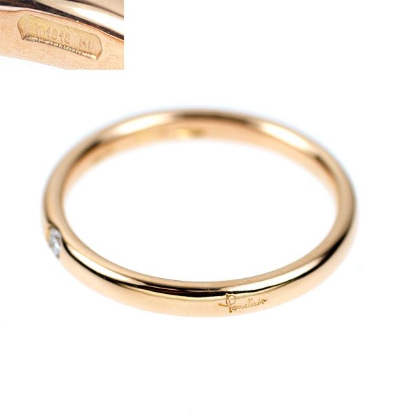 ポメラート K18PG ダイヤモンド リング ルッチョレ - メルカリ