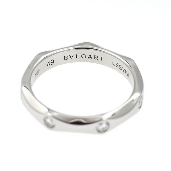 ブルガリ　ブルガリ　ダイヤモンドリング BVLGARI 【ブルガリ】K18WGダイヤモンドリング (NO.62058) – JEX宝石