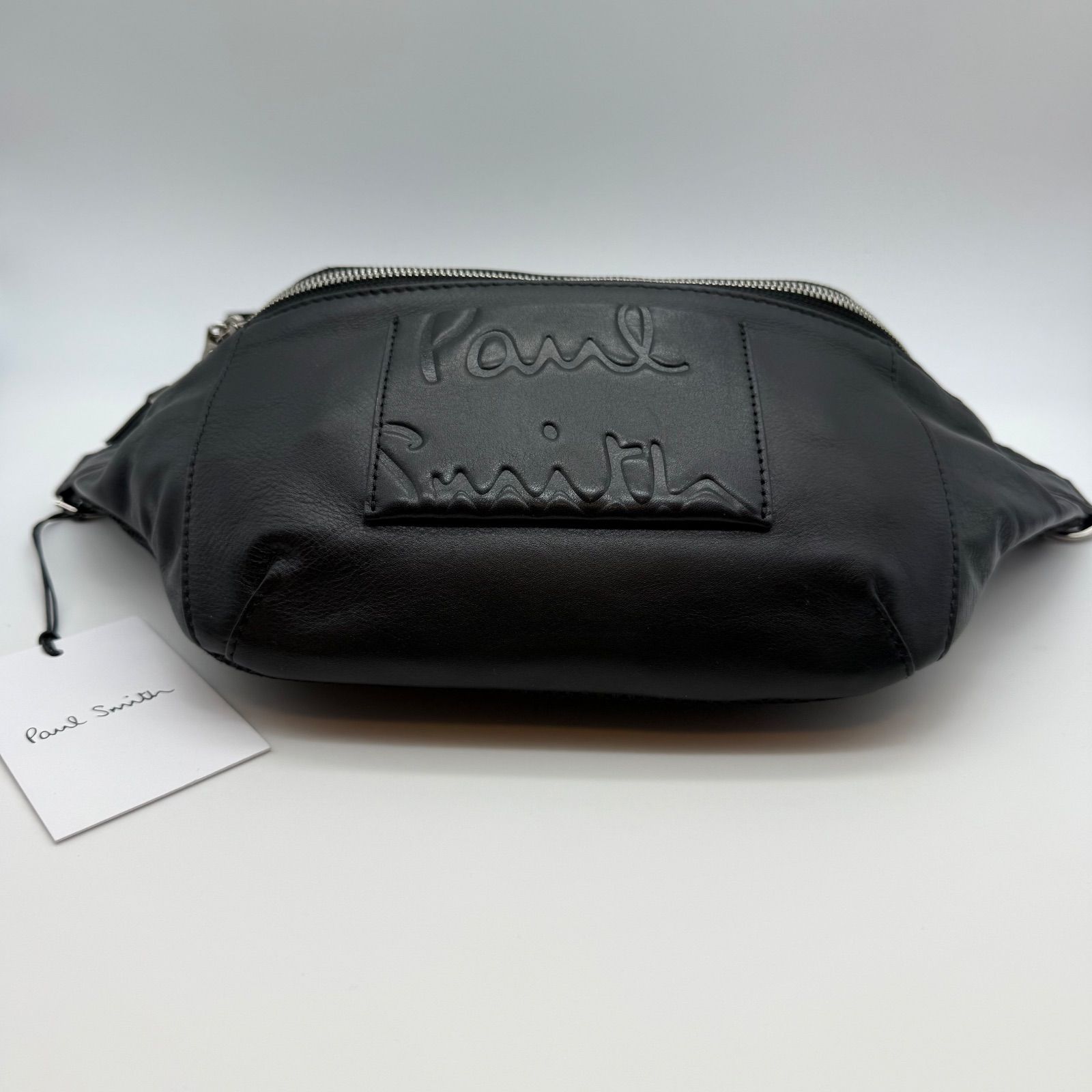 未使用に近い ✨Paul Smith ポールスミス ボディバッグ 本革 レザー
