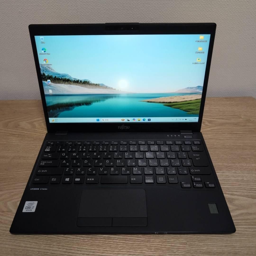 軽量 約777g 10世代 i7 LIFEBOOK メモリ16G SSD256G 軽量 約777g 10世代 i7 LIFEBOOK メモリ16G SSD256G オフィス2021 軽量