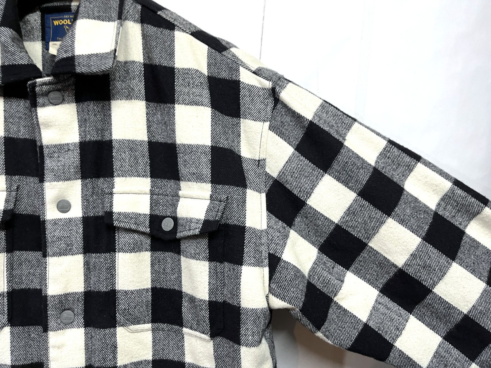WOOLRICH｜ウールリッチ 中綿入り ブロックチェック シャツジャケット