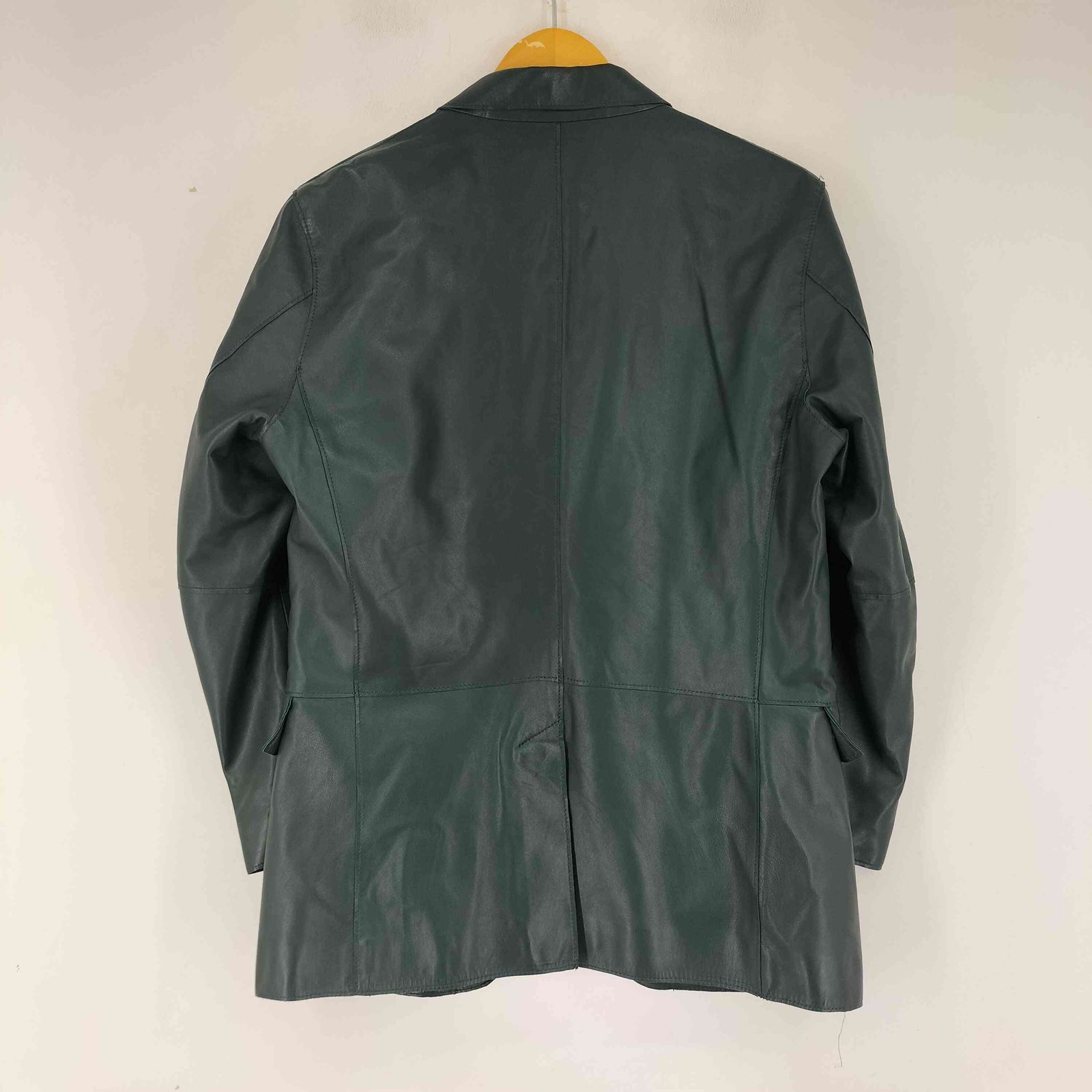 カルバンクライン CALVIN KLEIN 羊革レザーテーラードジャケット