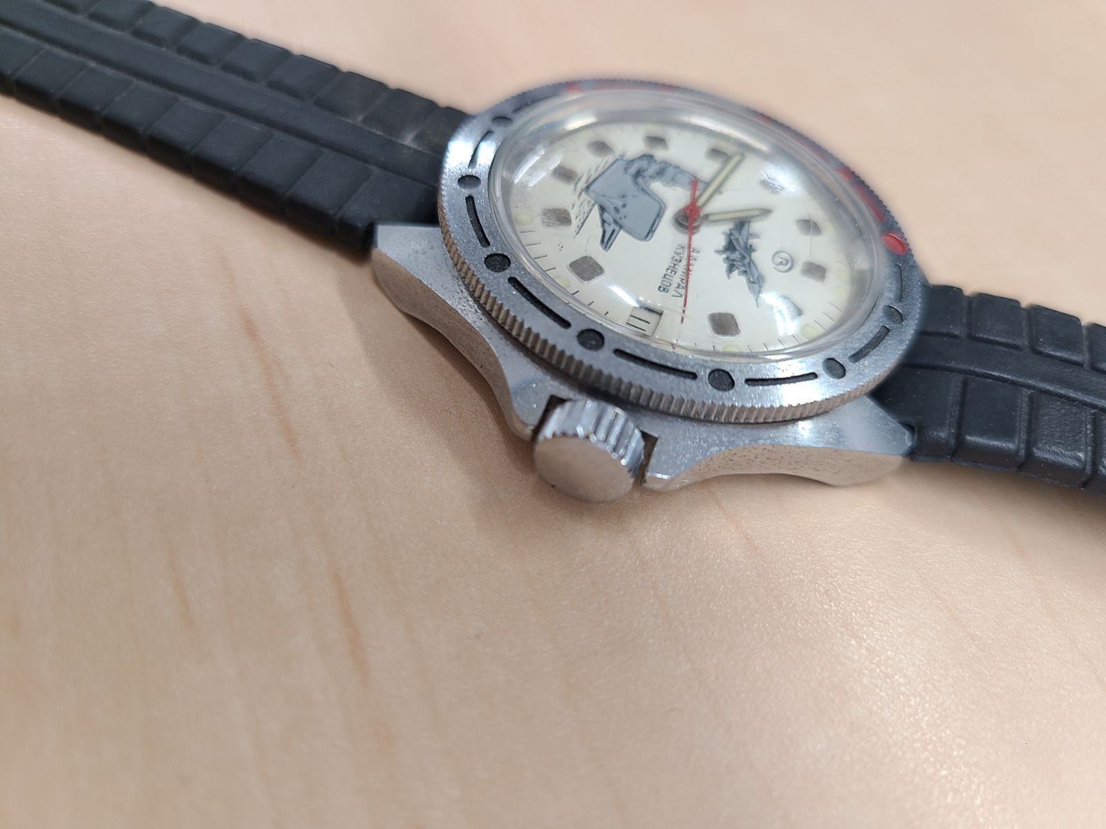 VOSTOK ボストーク ソ連製 自動巻き ダイバー 腕時計 中古 - メルカリ