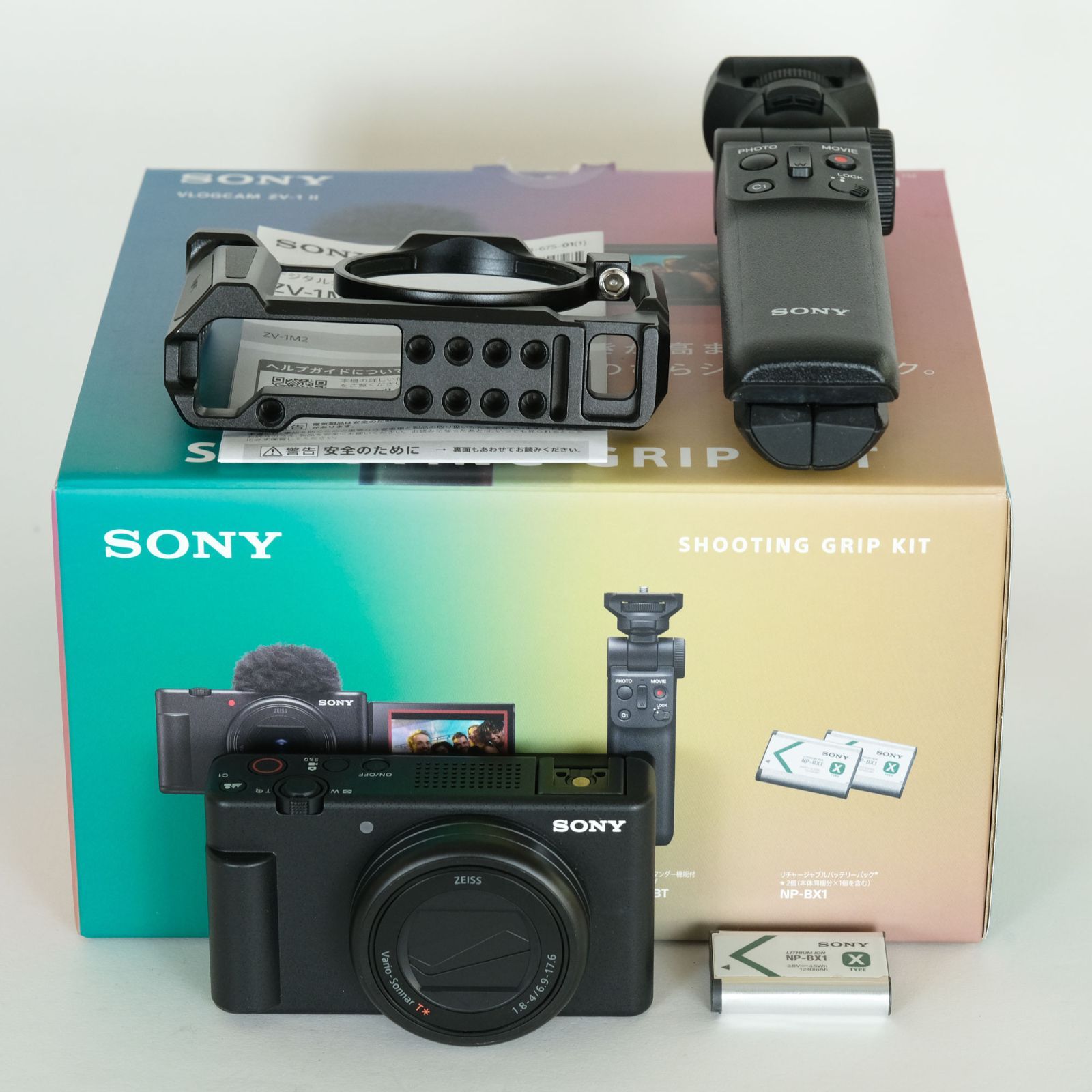 良品 |カメラゲージ付] SONY VLOGCAM ZV-1 II（ZV-1M2