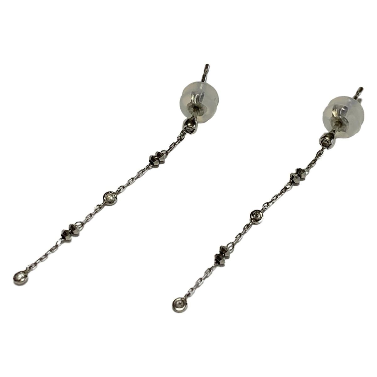VENDOME(ヴァンドーム青山) ピアス - Pt850×Pt900×Pt950×ダイヤモンド