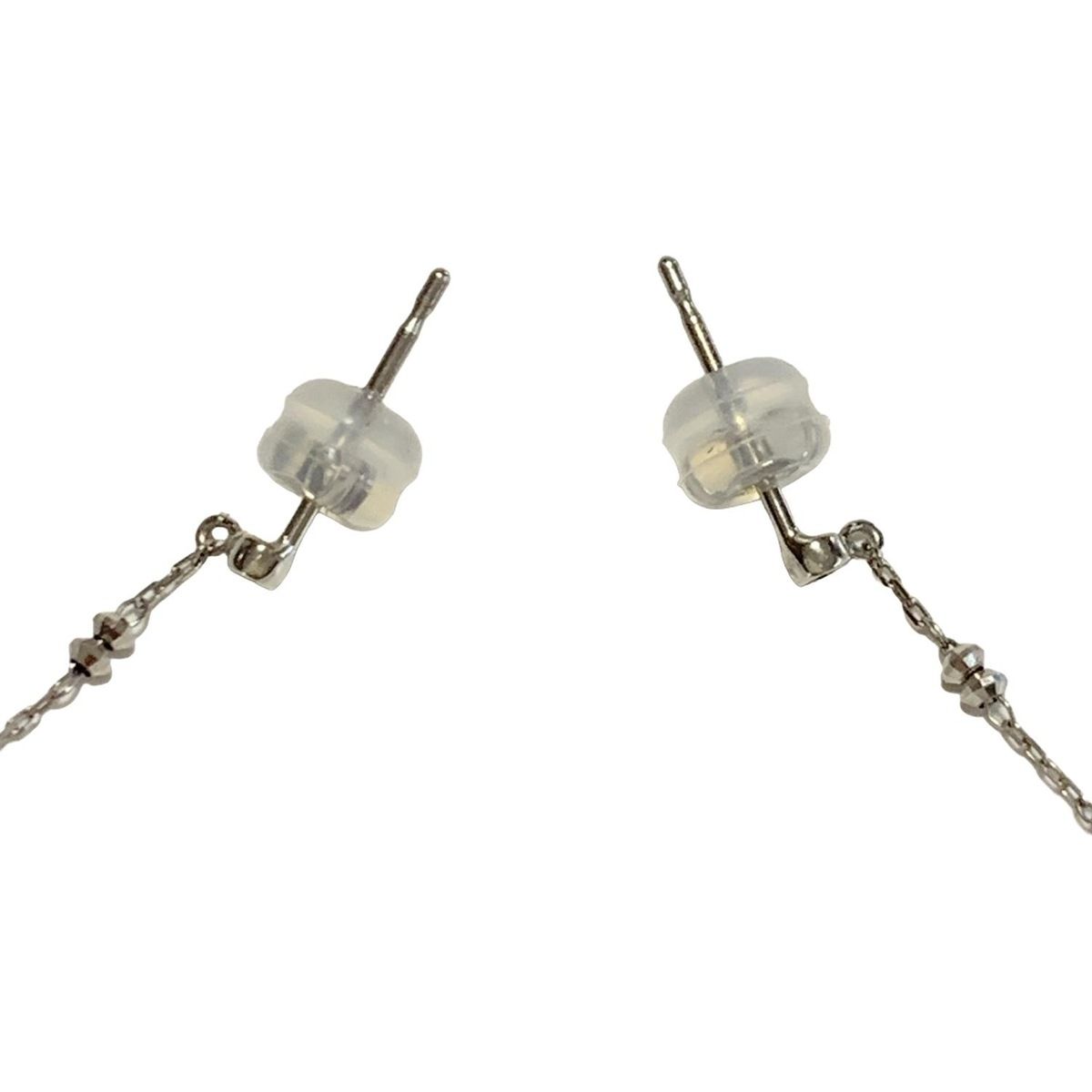 期間限定出品ヴァンドーム青山　PT950.900ダイヤモンドピアス（刻印あり) Vendome Aoyama ヴァンドーム青山 フラワーモチーフ・ダイヤモンド