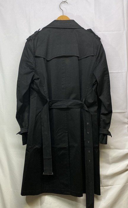 美品✨エポカウォモ ラムレザー トレンチコート ロング メンズ ブラック XL 美品✨エポカウォモ ラムレザー トレンチコート ロング メンズ ブラック XL