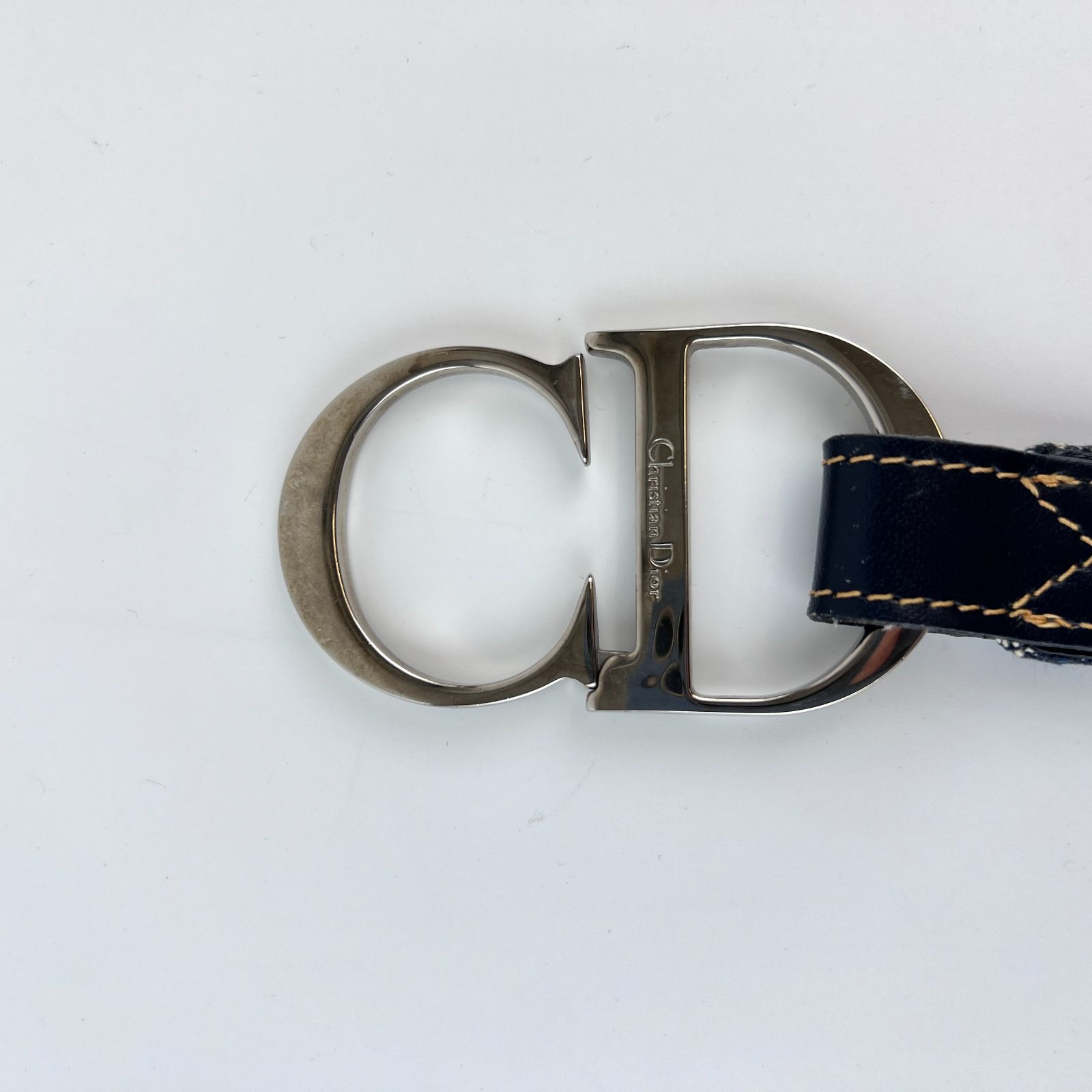 クリスチャンディオール ベルト トロッター レディース ネイビー系 ヴィンテージ 中古】Christian Dior クリスチャンディオール アクセサリー ベルト