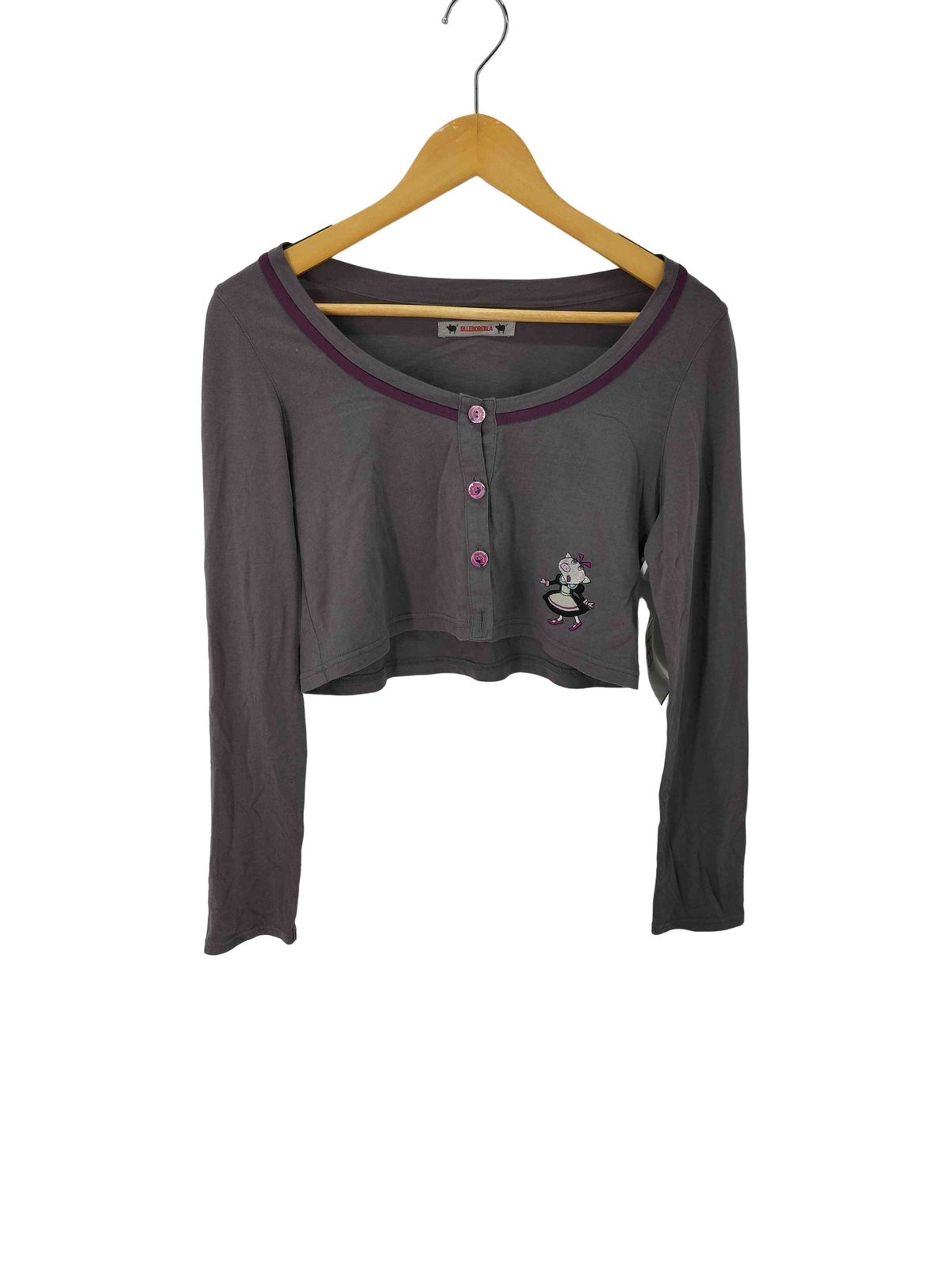 アルベロベロ OLLEBOREBLA アニマル刺繍 チュニックワンピース