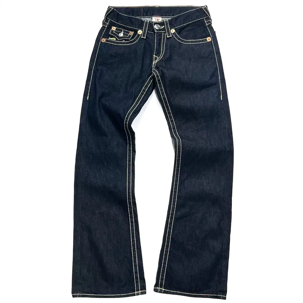 トゥルーレリジョン BILLY BIG T W30 USA 白ステッチ フレア トゥルー