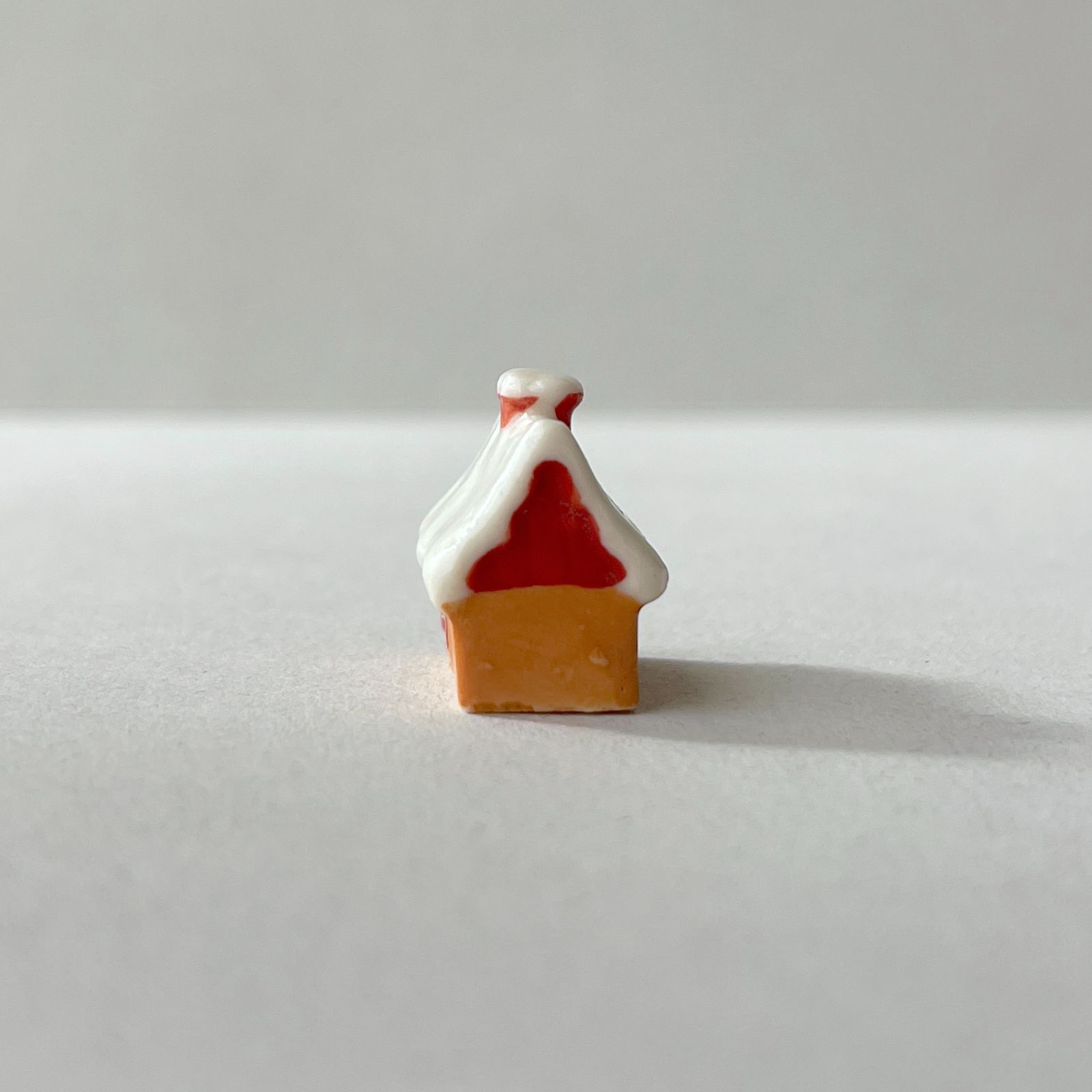 フェーヴ 雪が積もったお家 ピカール クリスマス 2015年 フランス