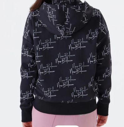 ニューバランス/フーディパーカー ブラック/BLK/黒/レディース/秋冬