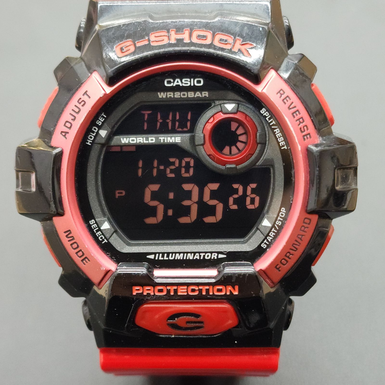 電池交換済み】G-SHOCK 海外モデル クレイジーカラーズ 3285 G-8900SC