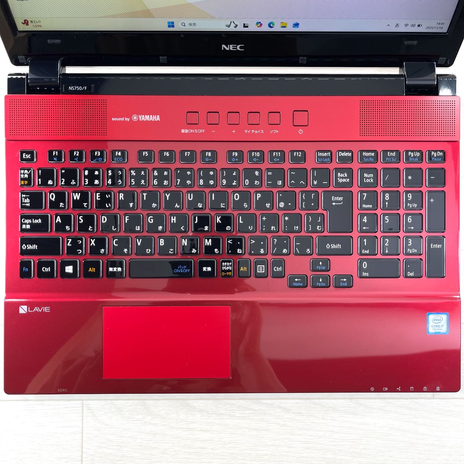 NEC LAVIE 第7世代 i7 新品SSD512TB+HDD1TB搭載 合計1.5TB メモリ16GB