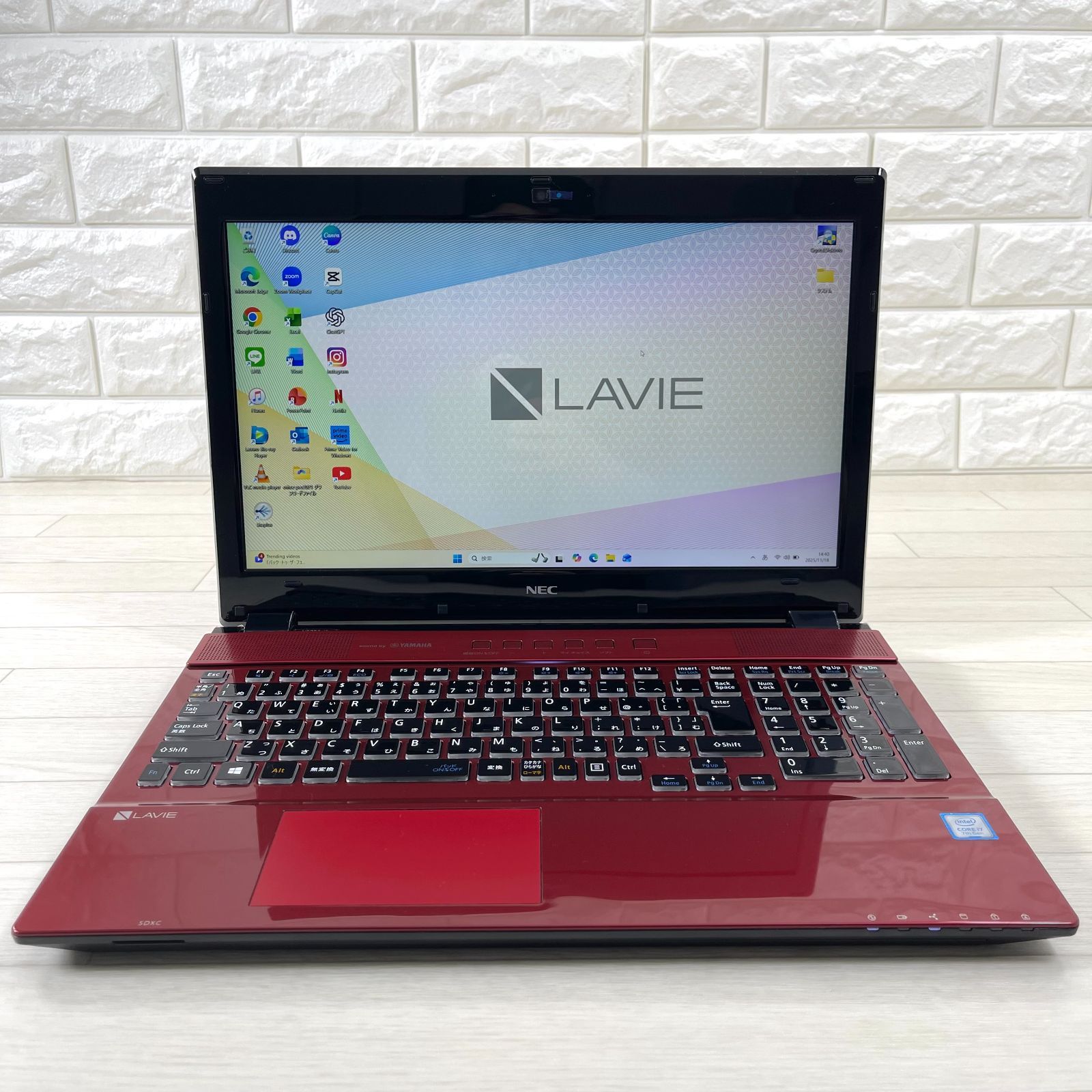 NEC LAVIE 第7世代 i7 新品SSD512TB+HDD1TB搭載 合計1.5TB メモリ16GB