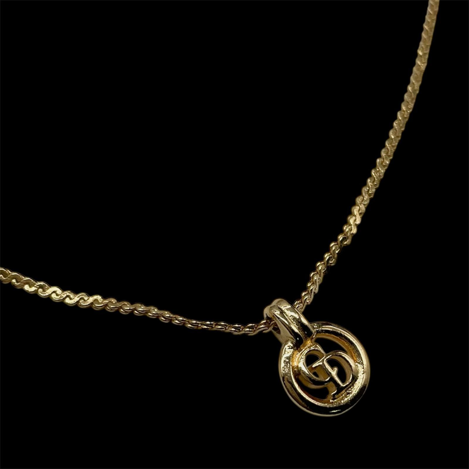 希少 Christian Dior クリスチャン ディオール CDロゴ エンブレム