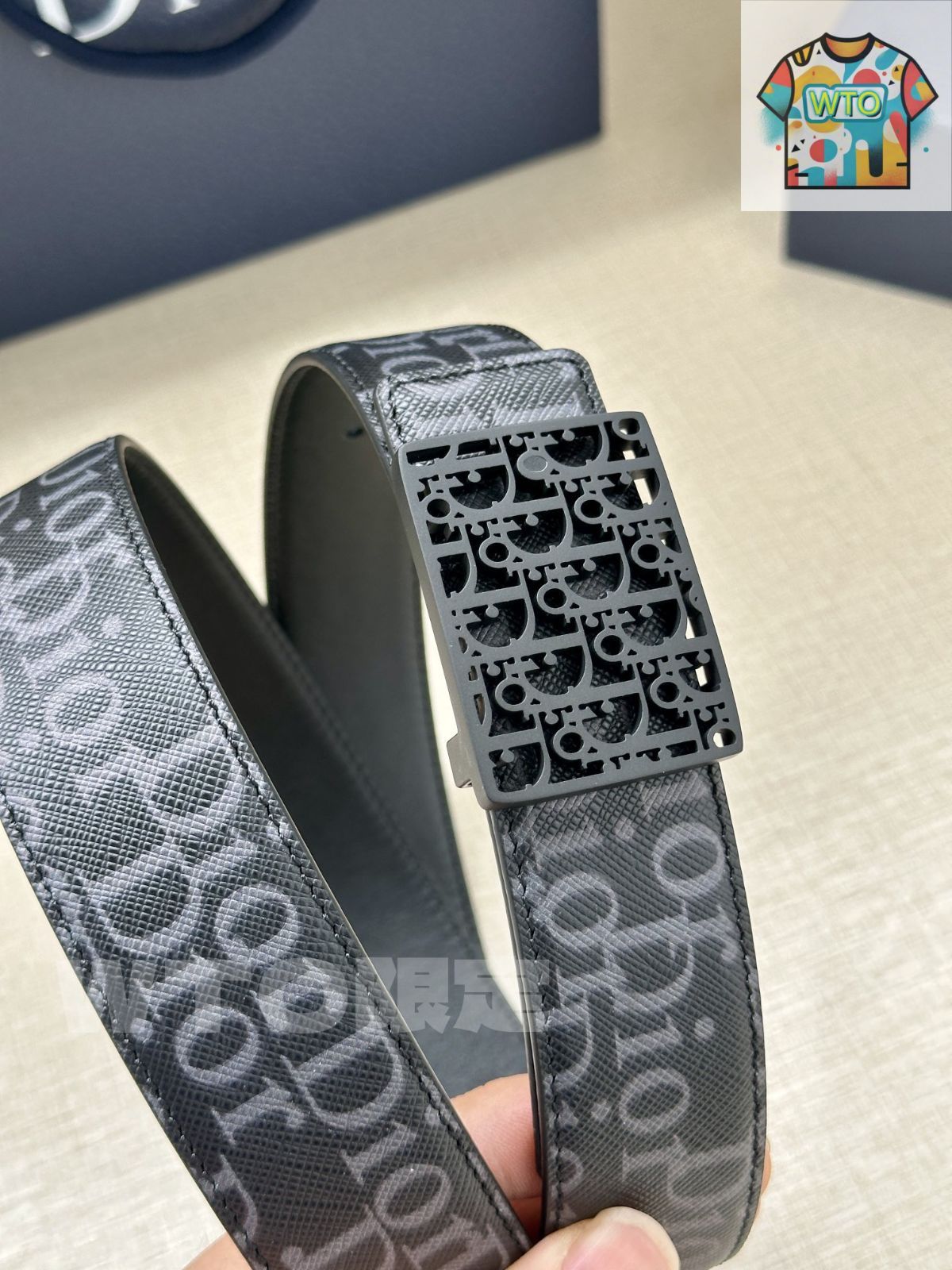 今日特価】Dior ディオール 35mm 両面ベルト-1 - メルカリ