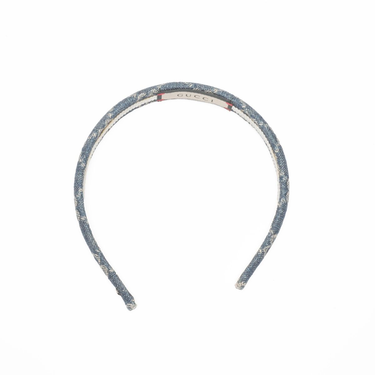 GUCCI グッチ ヘアアクセサリー GGデニム ヘアバンド カチューシャ