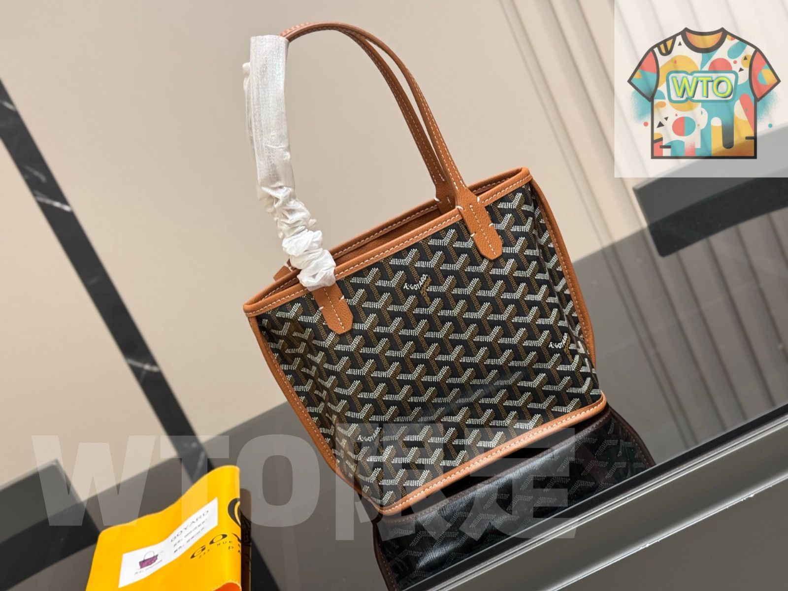 ゴヤール　布袋5点セット 今日特価】Goyard ゴヤール ショッピングバッグ 両面デザイン 無盒-WTO
