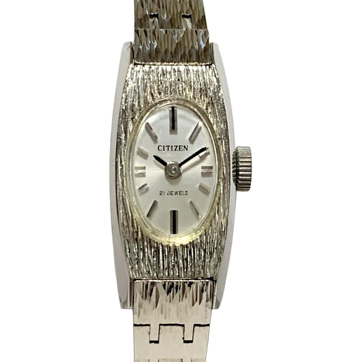 CITIZEN(シチズン) 腕時計 - 4-330692YO レディース シルバー - メルカリ