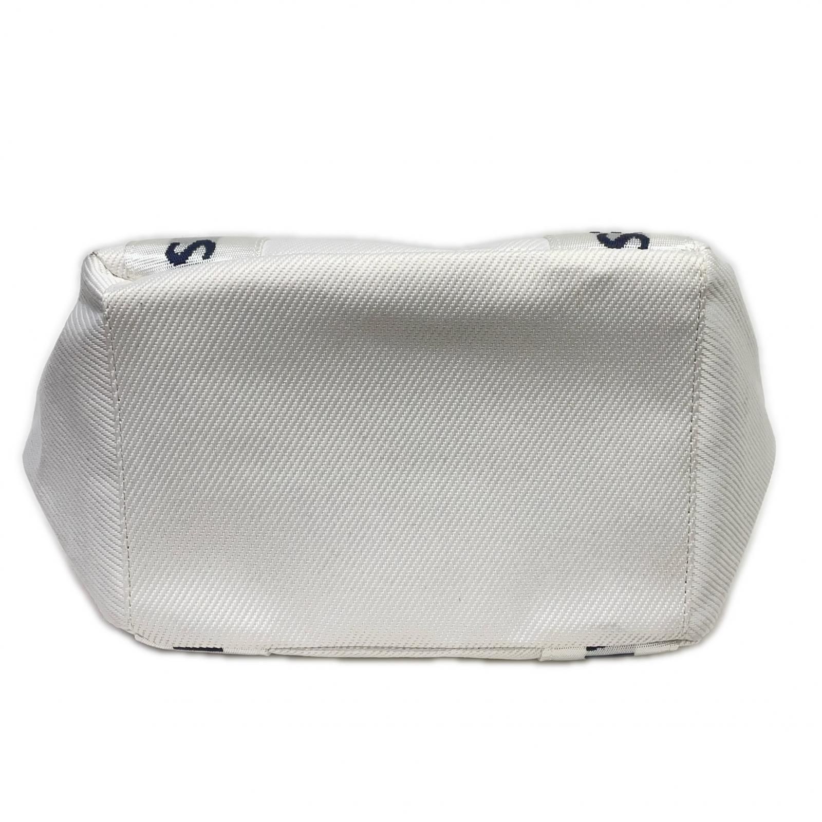 中古 パーリーゲイツ PEARLY GATES カートバッグ ホワイト ブランド