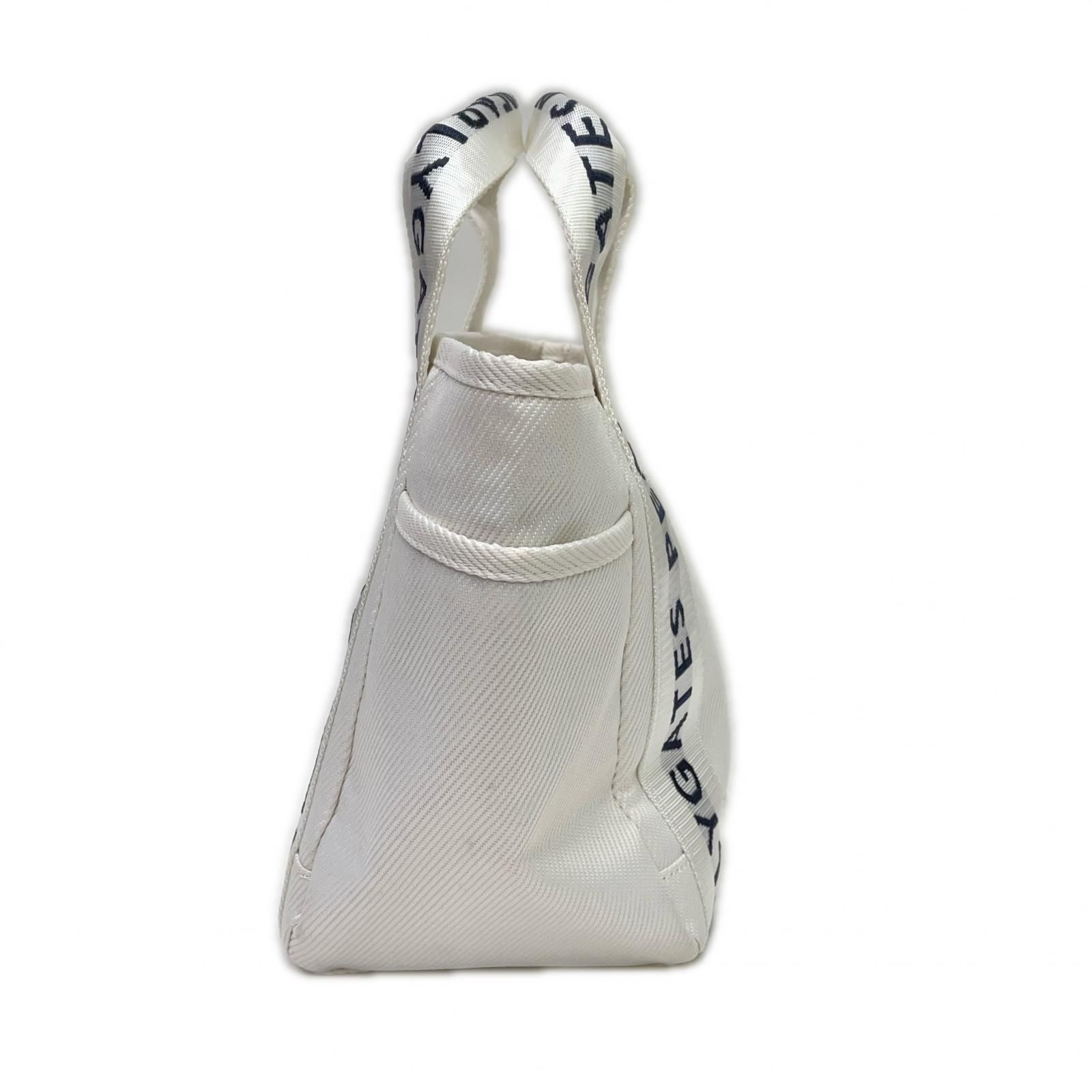 中古 パーリーゲイツ PEARLY GATES カートバッグ ホワイト ブランド