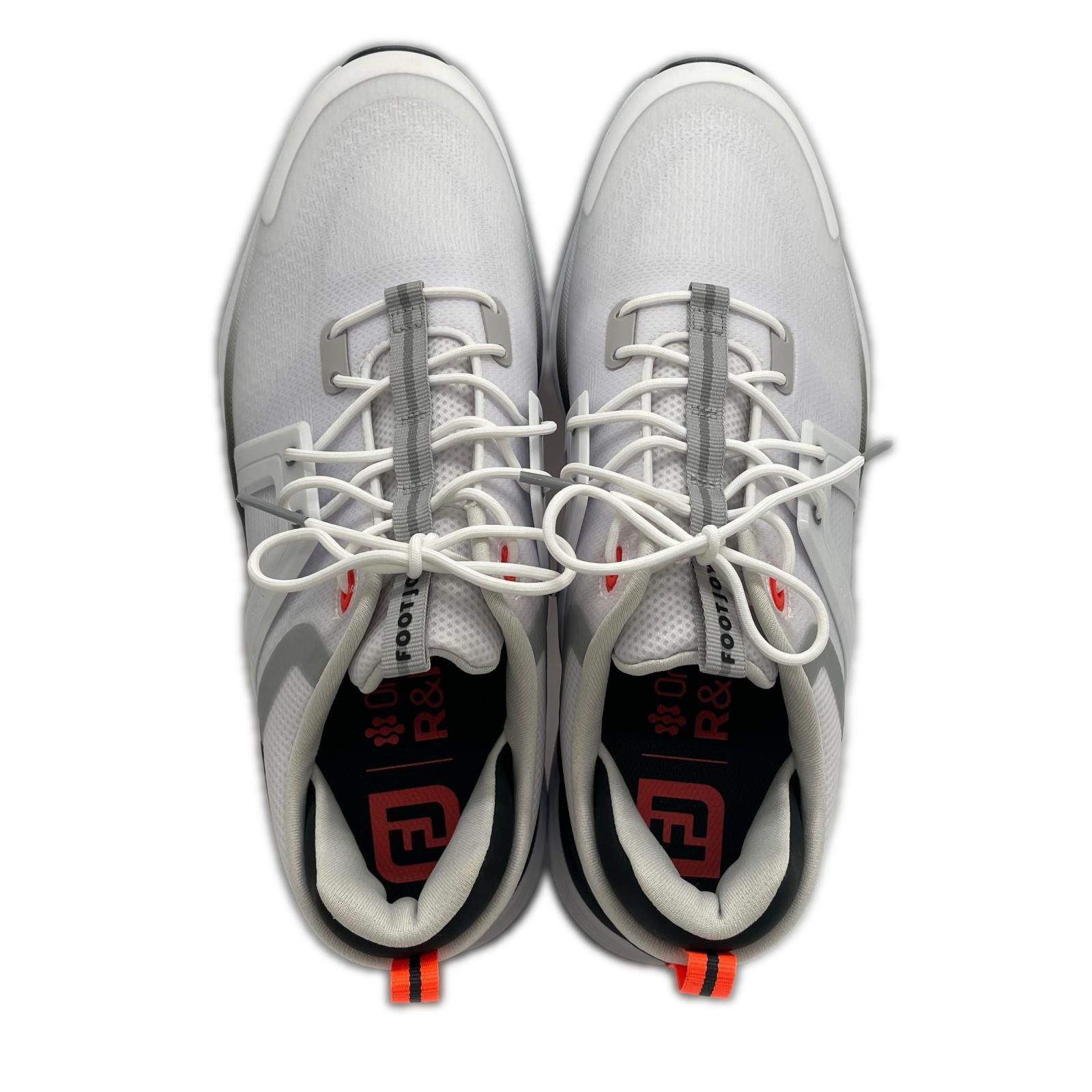 中古 フットジョイ FootJoy ゴルフシューズ 27.5cm ホワイト×ブラック