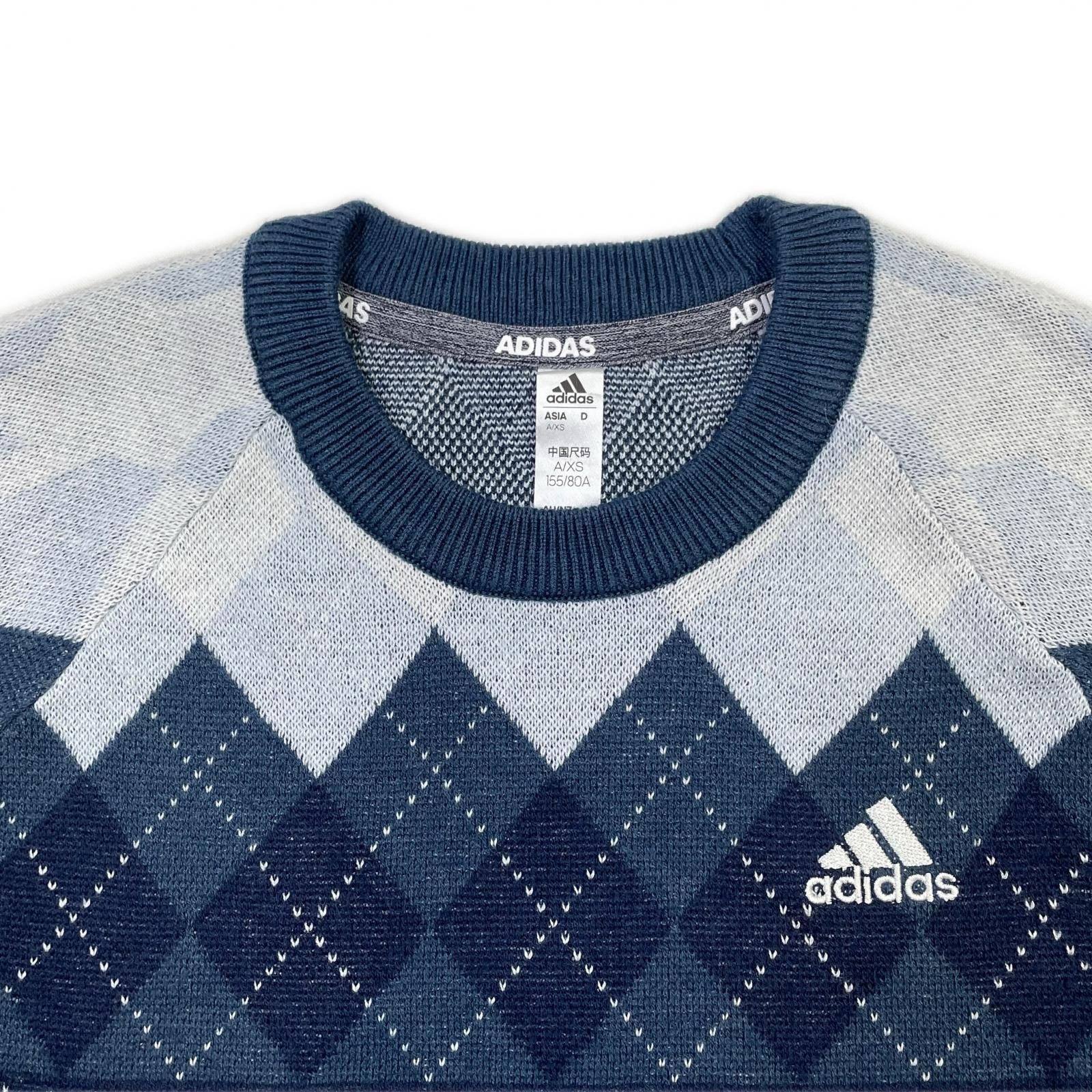 中古 レディース アディダスゴルフ adidas GOLF セットアップ S 紺