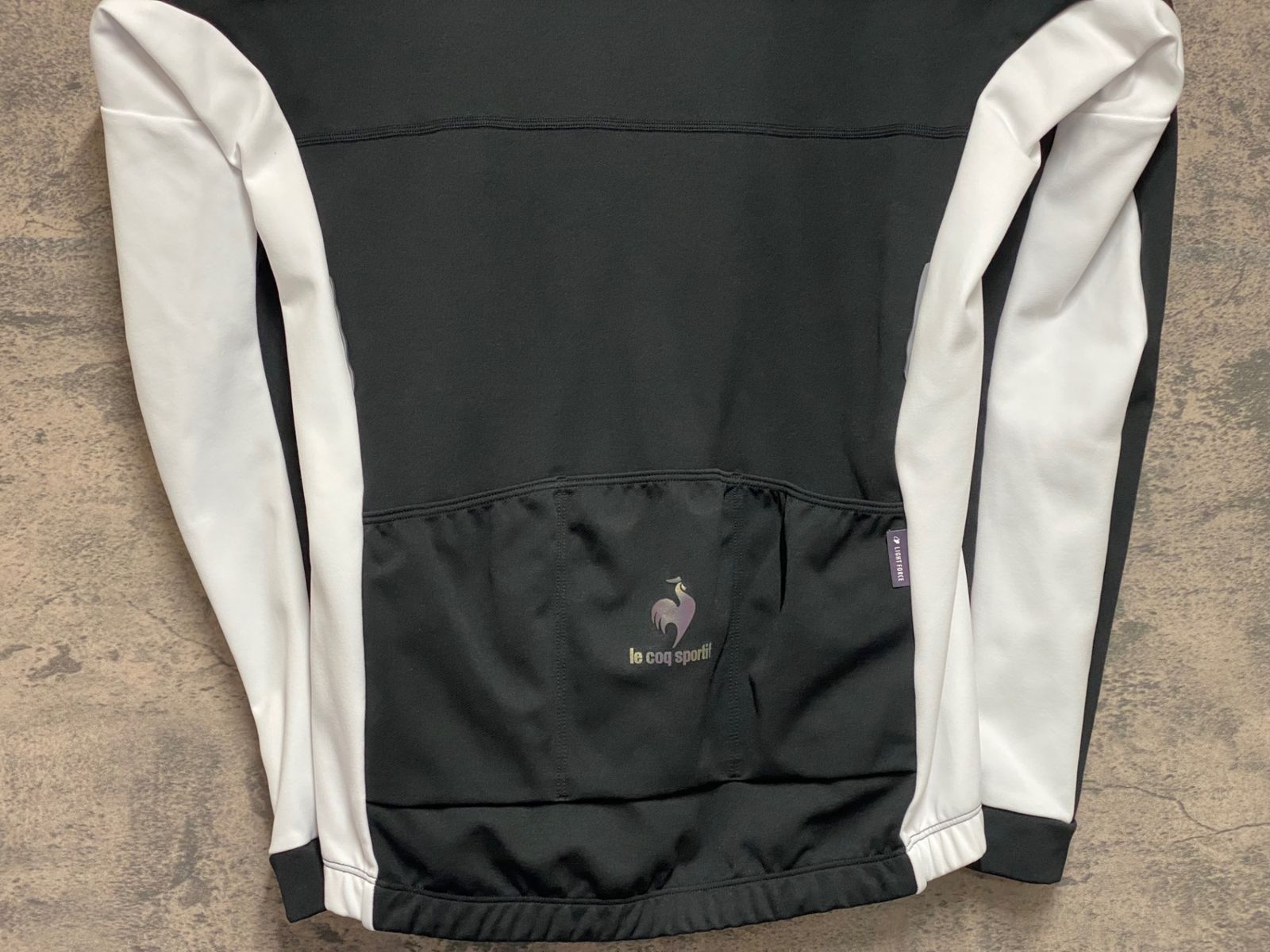 JP147 ルコックスポルティフ le coq sportif 長袖 サイクルジャージ 黒