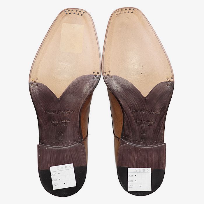 SALE【美品】Ermenegildo Zegna エルメネジルド ゼニア レザーシューズ