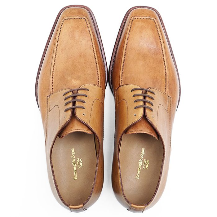 SALE【美品】Ermenegildo Zegna エルメネジルド ゼニア レザーシューズ 