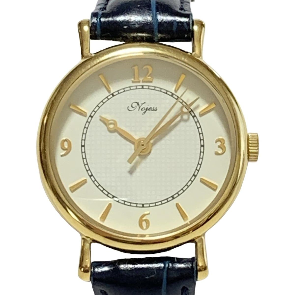 NOJESS(ノジェス) 腕時計美品 - レディース 型押し加工 アイボリー