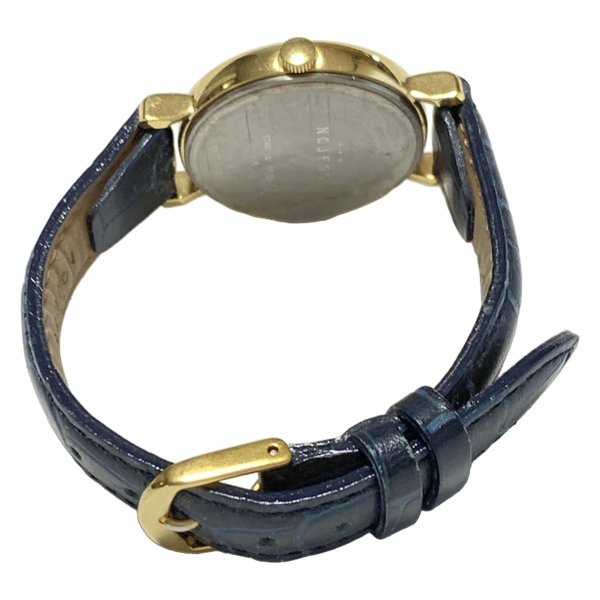 NOJESS(ノジェス) 腕時計美品 - レディース 型押し加工 アイボリー