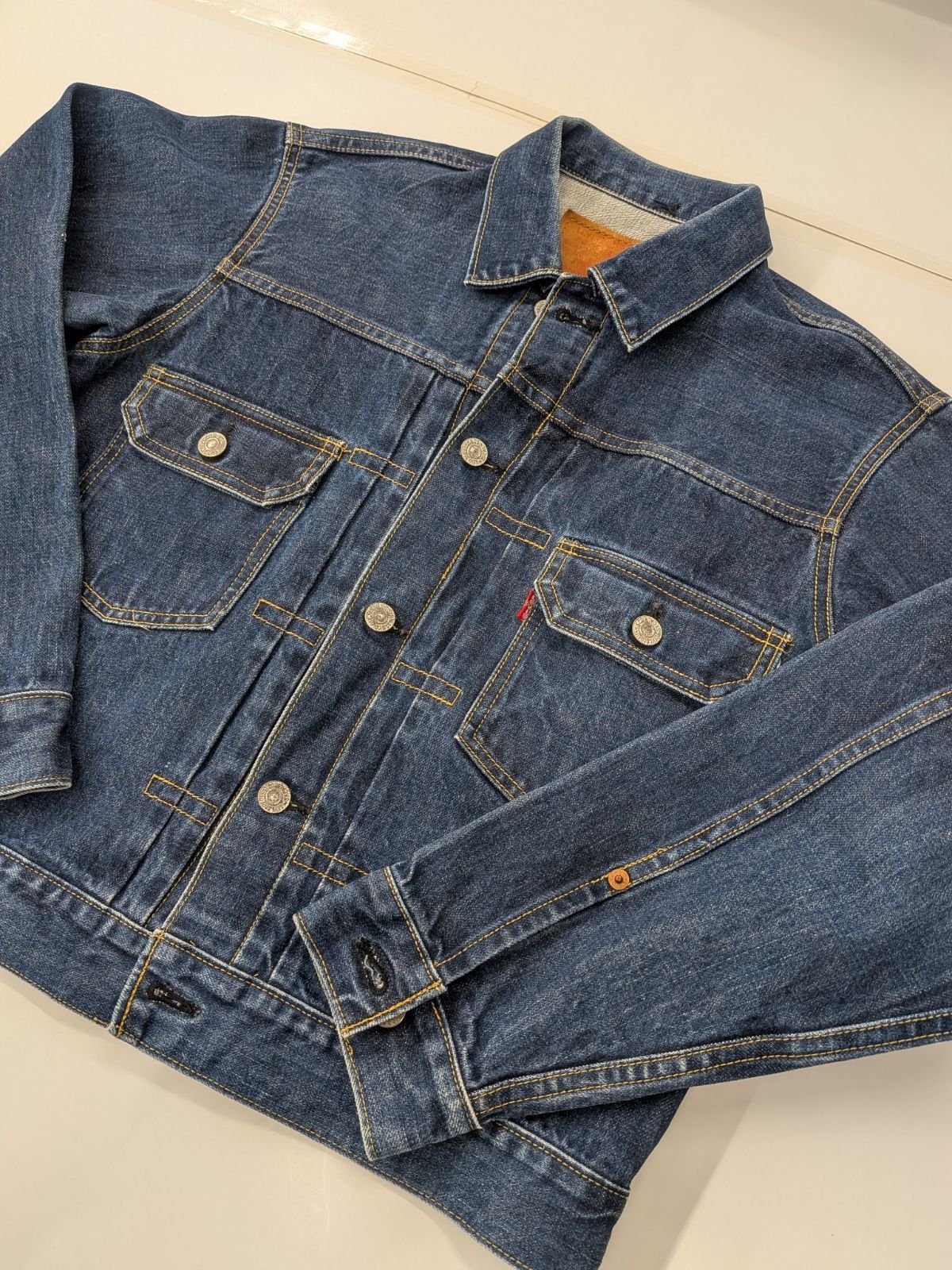 Levi's 71507 2nd 復刻 日本製 デニムジャケット 38 赤耳 J02 - メルカリ