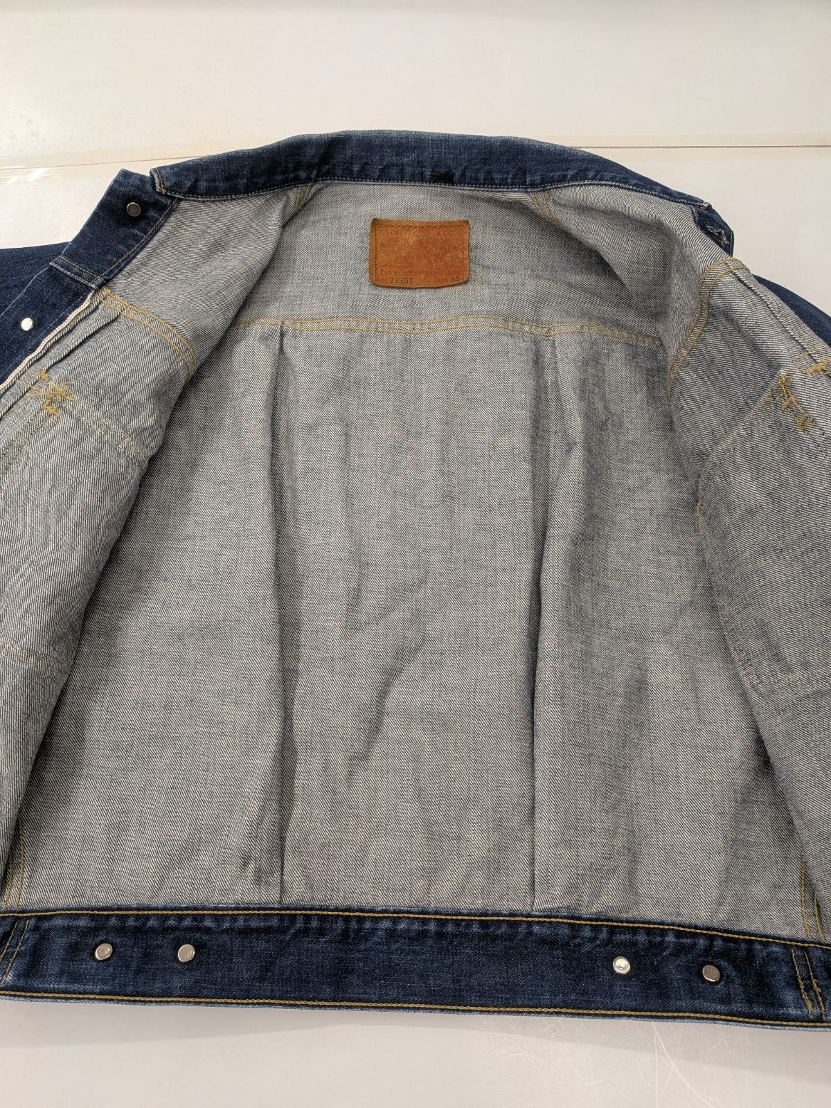 Levi's 71507 2nd 復刻 日本製 デニムジャケット 38 赤耳 J02 - メルカリ
