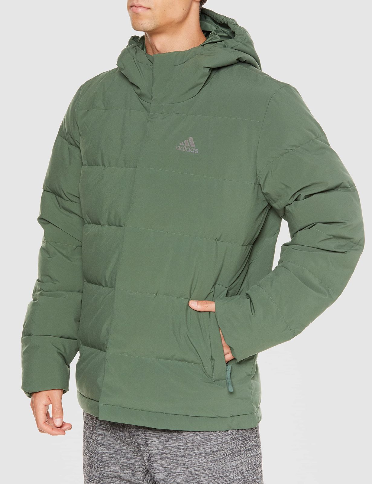 アディダス　テレックス　ダウン　メンズ　M オリーブ色 adidas（アディダス） メンズ アウトドア 中綿ジャケット テレックス