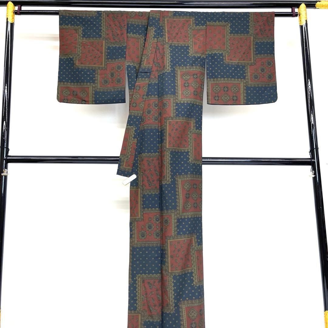 Yukiです❣️ 【着物と帯 時流】ポ241062◇洗える着物 小紋◇ Yukiです