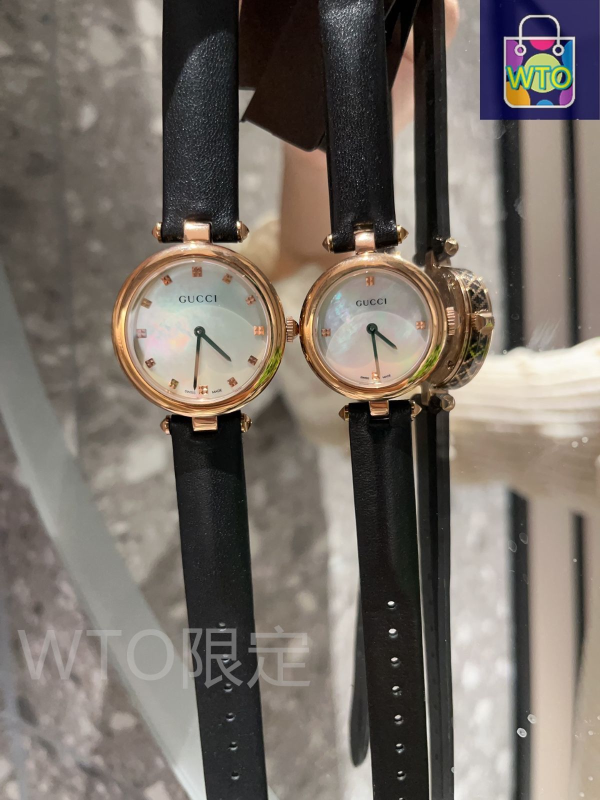 今日特価】Gucci グッチ スイス製クォーツムーブメントを搭載 - メルカリ