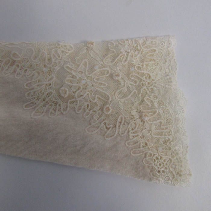 インポートロッサ ニット トップス 長袖 レース シルク カシミヤ