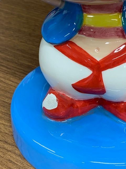 あくびちゃん 貯金箱 陶器製 ハクション大魔王 よばれてとびでてあくび