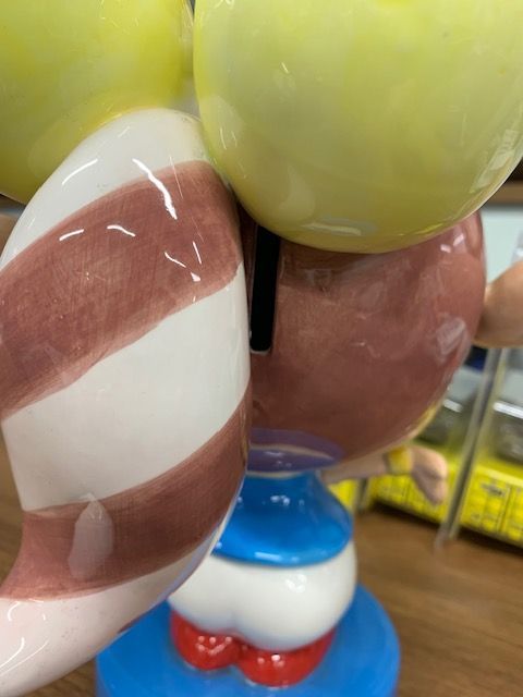 あくびちゃん 貯金箱 陶器製 ハクション大魔王 よばれてとびでてあくび
