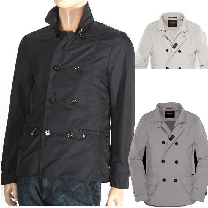 MOORER ムーレー ダブルブレストコート NABUCCO KM ネイビー/BLU