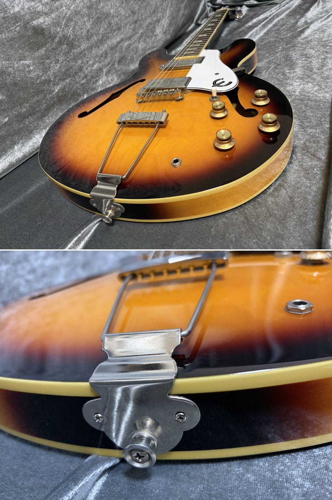 Epiphone CASINO エピフォン カジノ セミアコ定番の名器 2016年製 中古