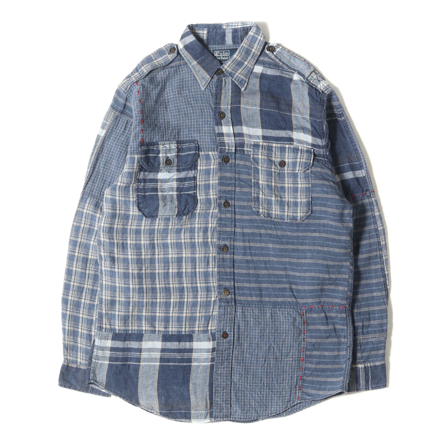 POLO Ralph Lauren ポロ ラルフローレン シャツ インディゴ サイズ:M