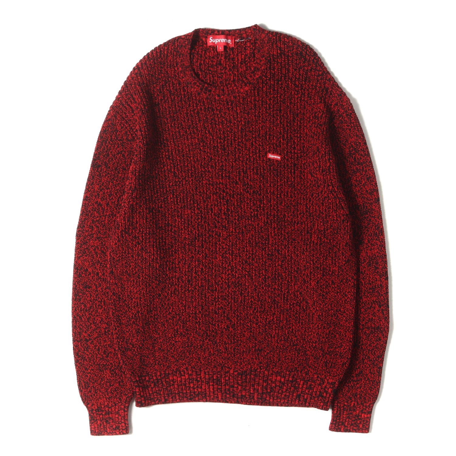 Supreme Melange Rib Knit Sweater L 21AW 【公式通販】