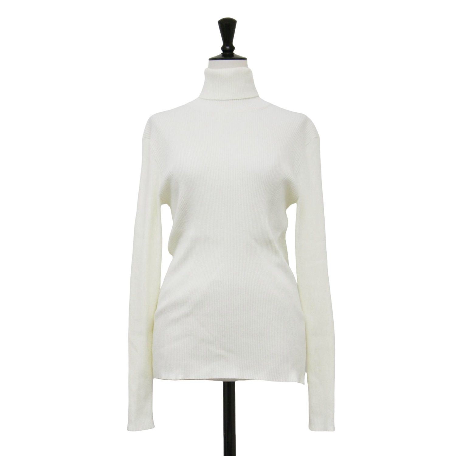 【theory luxe 】定価31900円プリオーバーフーディニットホワイト theory luxe セオリーリュクス ニット ホワイト 白 サイズ:38(M) | 23