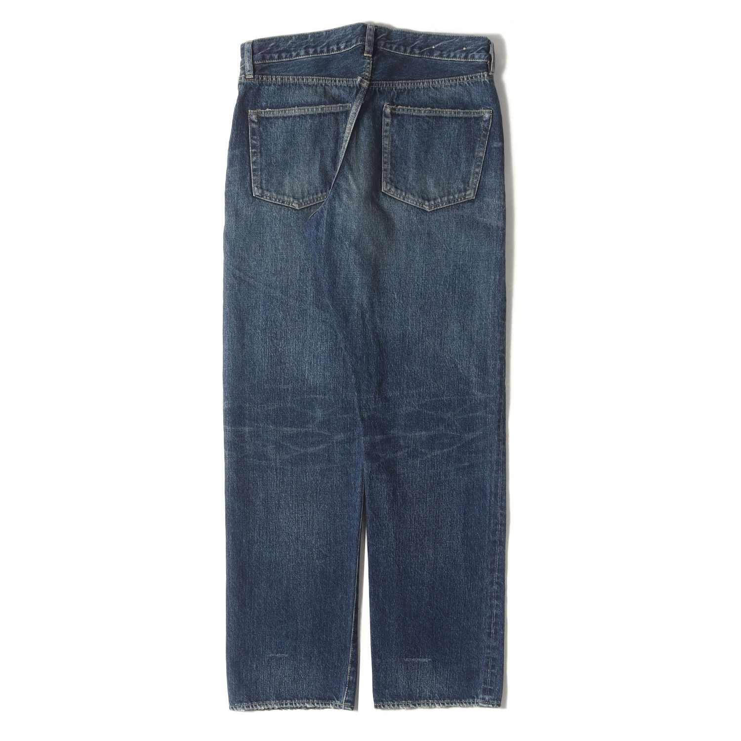 MINEDENIM マインデニム パンツ インディゴ サイズ:8 | 23SS ヴィンテージ加工 ストレート セルビッジ デニム パンツ (L.Straight 5pocket USD 2304-1007) | 日本製 | ボトムス ジーンズ ジーパン【メンズ】【中古】【美品】【K4640】 美品】MINEDENIM マインデニム パンツ インディゴ サイズ:8 | 23SS